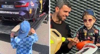 5 yaşındaki oğluna milyonluk araç aldığı konuşulan Kenan Sofuoğlu: Araba bizim değil