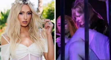 Paris Hilton, Taylor Swift geleceği için VIP alandan çıkarıldı