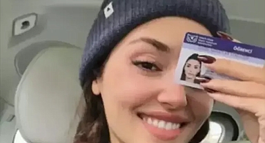 Üniversiteye geri dönmüştü! Hande Erçel'den yeni okul pozu