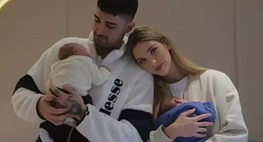 Yasemin-İdo Tatlıses çiftinden ikiz bebekleriyle yeni poz!