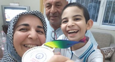Altın Çocuk Miraç Öztürk Gümüş Madalyasını Aldı