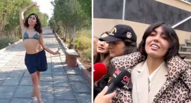 Bahar Candan tahliye olur olmaz tatile koştu