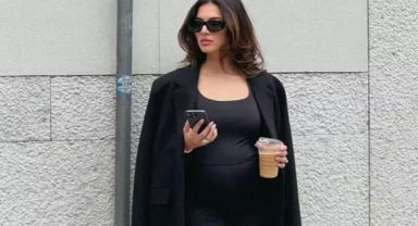 Hamilelik heyecanı yaşayan Melisa Aslı Pamuk'tan karnı burnunda pozlar