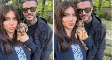 Ayrılığın eşiğinden dönen Wanda Nara ve Icardi'den aile pozu