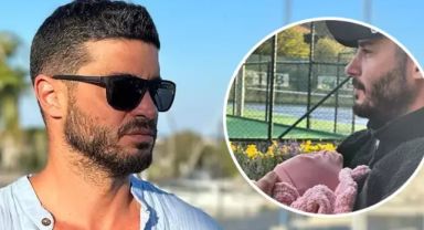 Berk Oktay ve kızının kalpleri ısıtan pozu!