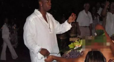 Kadın ticareti suçlaması ile tutuklu bulunan rep yıldızı Diddy'nin çıplak bir kadının üzerinden çikolatalı çilek yediği görüntüler ortaya çıktı