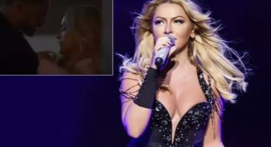 Oyunculuğa soyunan Hadise'nin ateşli sahneleri olay oldu