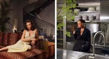 Serenay Sarıkaya, evinin kapılarını ilk kez açtı, ayna detayları çok konuşuldu