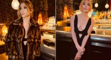 Jennifer Lopez, 'Unstoppable' filminin Londra Galasında göz kamaştırdı
