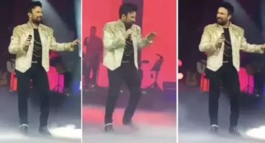 Tarkan, İstanbul'da konser verdi, ayakkabıları ile dikkat çekti