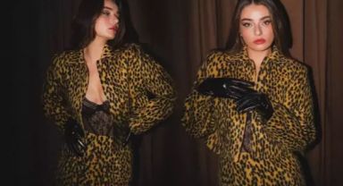 Ünlü oyuncunun başını örtüp poz verdiği fotoğraflar büyük beğeni topladı