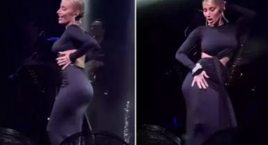 İrem Derici, dansıyla sahneyi salladı
