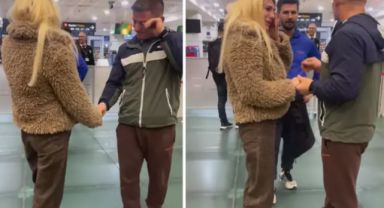 Survivor'a katılacak İsmail Balaban ve eşinin vedalaşma anlarına tepki
