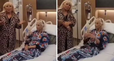 Tanyeli'yi hastanede ziyaret eden Safiye Soyman'dan tepki çeken video