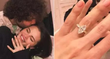 Ünlü şarkıcı Selena Gomez, sevgilisi Benny Blanco ile nişanlandı