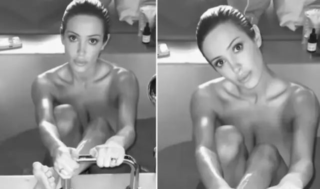 Eşinin banyodan videosunu paylaşan Kanye West tepki çekti