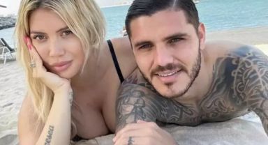 Icardi'yi tekrar takibe alan Wanda Nara L-Gante'ye tekmeyi bastı