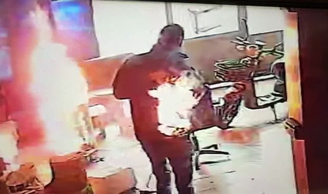 Düzce’de Sobaya Benzin Döken Kişi Yanmaktan Son Anda Kurtuldu