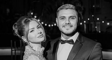 Mauro Icardi... ROMANTİK KUTLAMA; 'MUTLU YILLAR AŞKIM!'