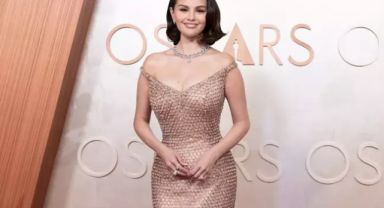 Selena Gomez'in Oscar kıyafeti göz kamaştırdı