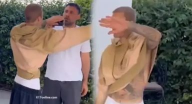 Kabus dolu günler yaşayan ünlü şarkıcı gazetecilerle kavga etti!