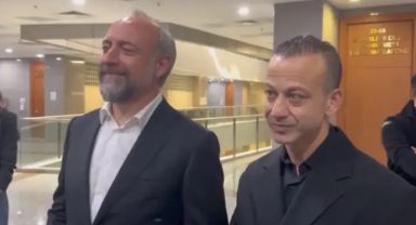 Halit Ergenç ve Rıza Kocaoğlu 'yalan tanıklık' iddiasıyla ilk kez hakim karşısına çıktı