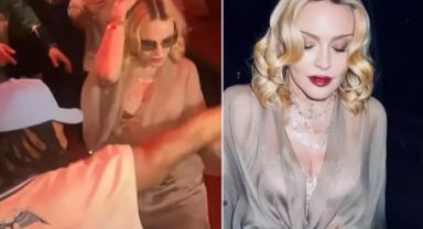 Madonna sevgilisinin doğum gününde çılgınca eğlendi