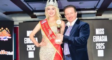 Miss Eurasia 2025 Tacı, İstanbul'da Yaşayan Odessa Güzeli Maria Tetievskaya'nın Oldu!