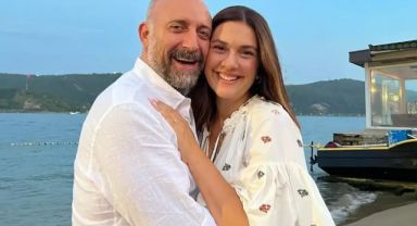 Bergüzar Korel, sıcak havanın tadını Marmaris'te çıkarıyor