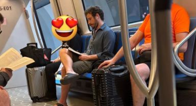 Metroda ünlü var! Cem Yiğit Üzümoğlu halkla iç içe yolculuk yaptı