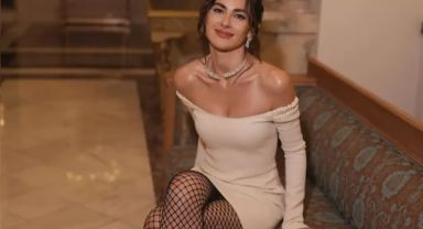 Nesrin Cavadzade yaz tatilinde hindistan ceviziyle serinledi