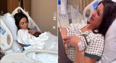 Sahra Işık ve İdris Aybirdi çiftinin ilk çocukları dünyaya geldi