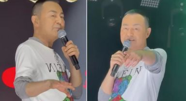 Serdar Ortaç yıllar sonra sahnede yardım almadan yürüdü