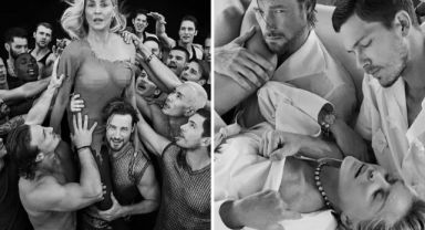 Üstsüz poz veren Sharon Stone, yine sınırları zorladı