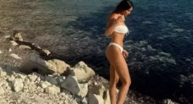 Uzak Şehir'in Pakize'si beyaz bikinisiyle nefes kesti: Senin bu fizikle başrol olman lazım
