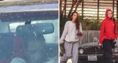 Angelina Jolie kızı Shiloh, arabada kız arkadaşı ile öpüşürken görüntülendi
