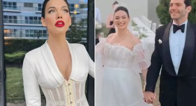 Bebek açıklamasından sonra ilk kez bikinili poz! Beste Kökdemir'in karnı belirginleşti