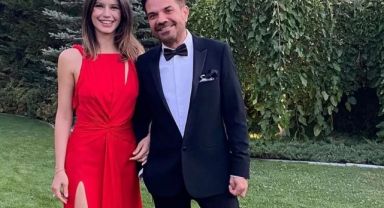 Beren Saat ve Kenan Doğulu'dan gün batımında romantik kutlama