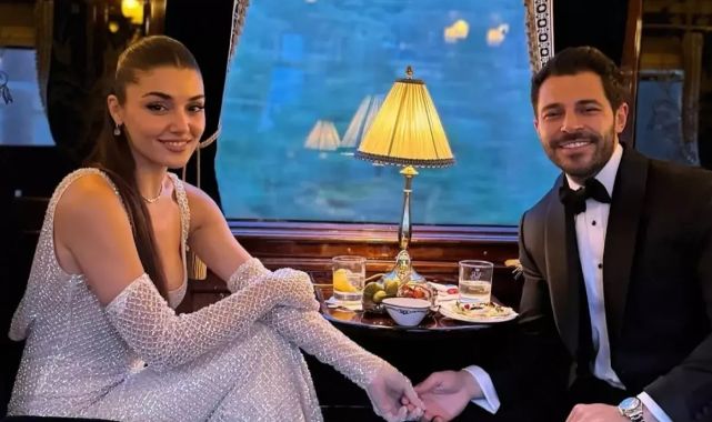 Hakan Sabancı'nın paylaştığı karede Hande Erçel'in doğallığı öne çıktı