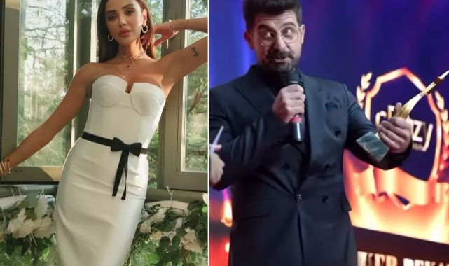 Ödül gecesinde ortalık karıştı! Lokman İn, Özge Ulusoy'u dolandırıcılıkla suçladı