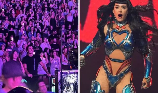 Romantik akşam yemeğinin ardından Trudeau, Katy Perry'nin konserine katıldı